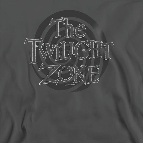 The Twilight Zone Unisex Adult Spiral Logo Sweatshirt