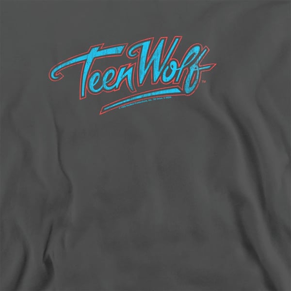 Teen Wolf Unisex Adult Neon Logo Sweatshirt