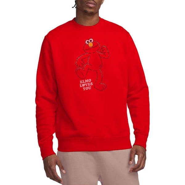 Sesame Street Unisex Adult Elmo Loves You Sweatshirt