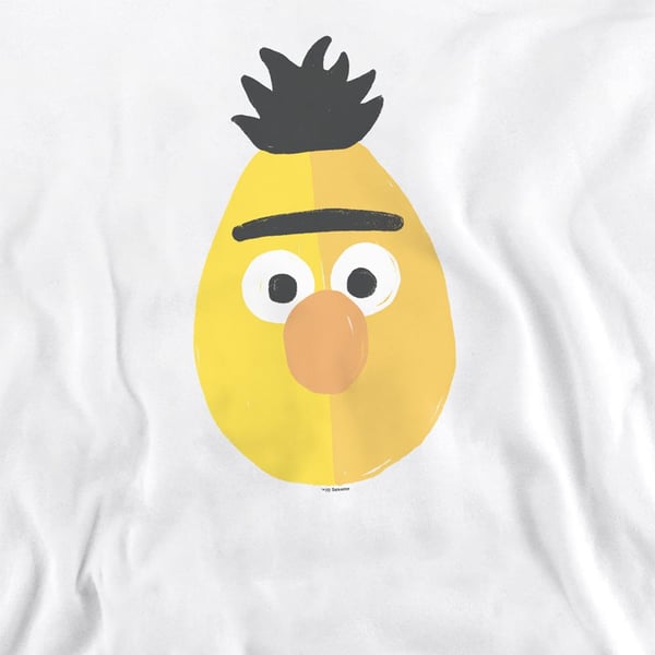 Sesame Street Unisex Adult Bert Sweatshirt