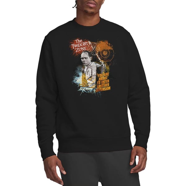 The Twilight Zone Unisex Adult Enter At Own Risk Sweatshirt