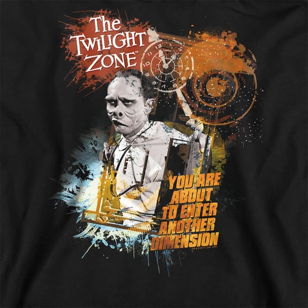 The Twilight Zone Unisex Adult Enter At Own Risk Sweatshirt