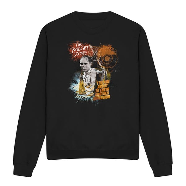 The Twilight Zone Unisex Adult Enter At Own Risk Sweatshirt
