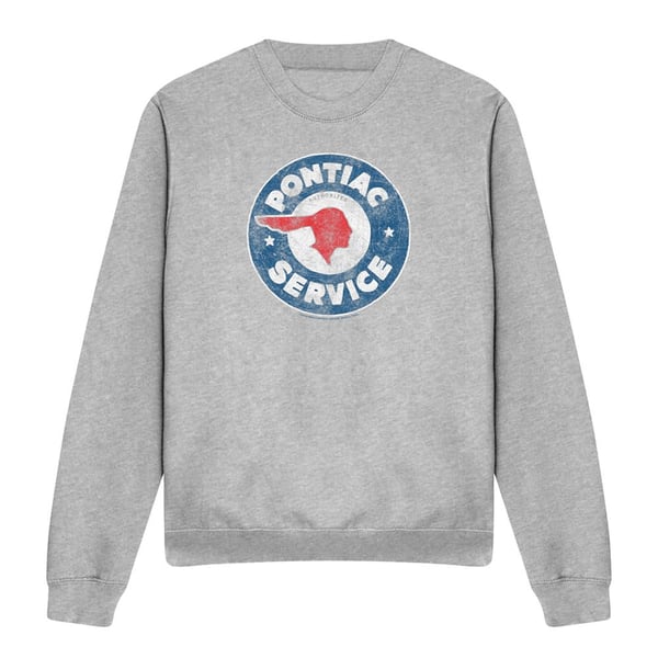 Pontiac Unisex Adult Service Vintage Sweatshirt