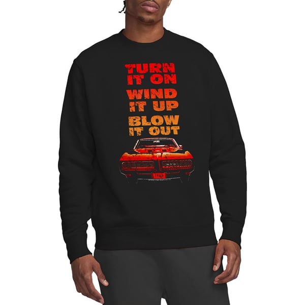 Pontiac Unisex Adult Blow It Out Gto Sweatshirt