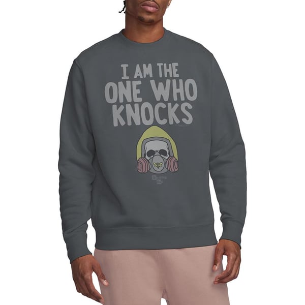 Breaking Bad Unisex Adult I Am The One Who Knocks Sweatshirt