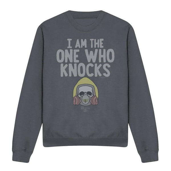 Breaking Bad Unisex Adult I Am The One Who Knocks Sweatshirt