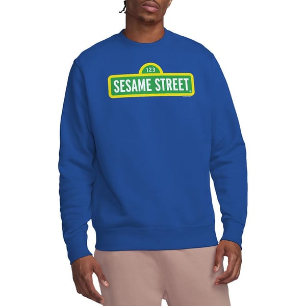 Sesame Street Unisex Adult Logo Sweatshirt