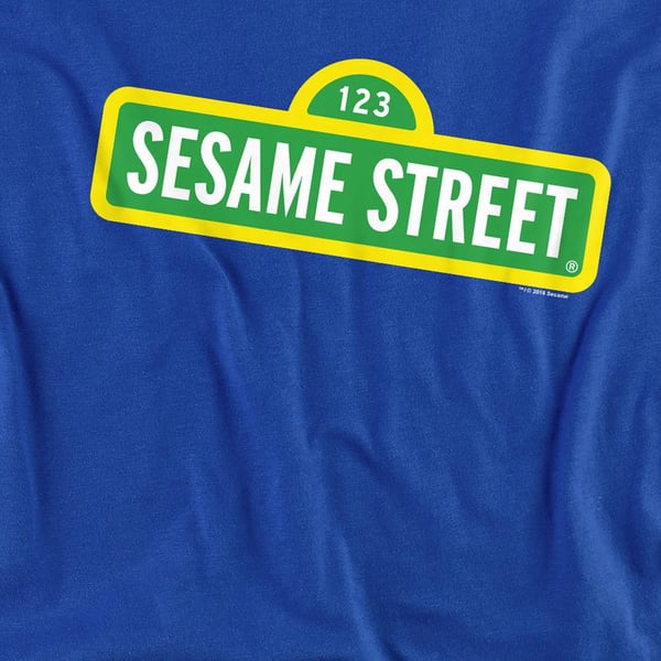 Sesame Street Unisex Adult Logo Sweatshirt