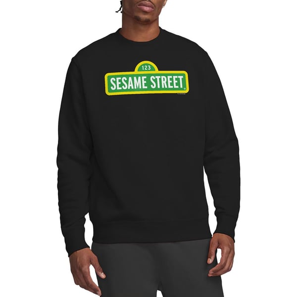 Sesame Street Unisex Adult Logo Sweatshirt