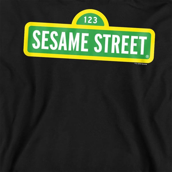 Sesame Street Unisex Adult Logo Sweatshirt