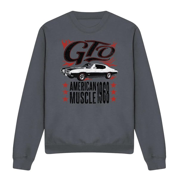 Pontiac Unisex Adult GTO Flames Sweatshirt