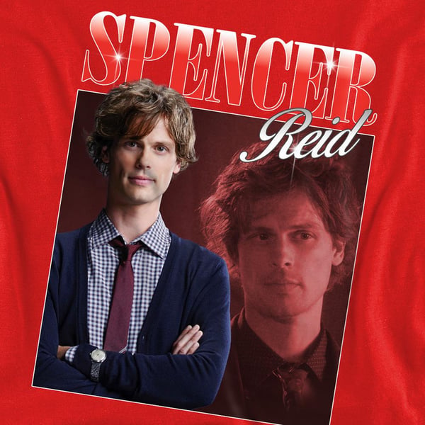 Criminal Minds Unisex Adult Bootleg Spencer Reid Sweatshirt
