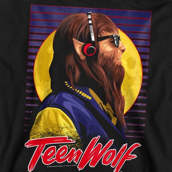 Teen Wolf Unisex Adult Headphones Sweatshirt