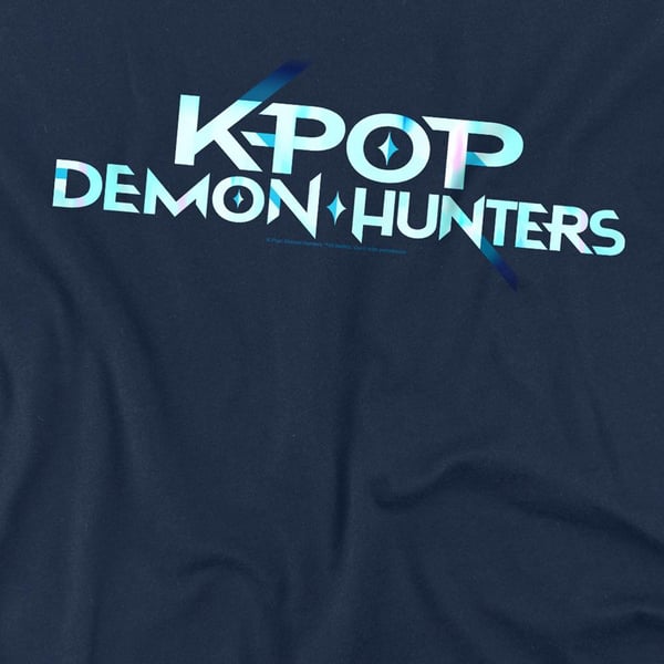 K-Pop Demon Hunters Unisex T-shirt med logo til voksne