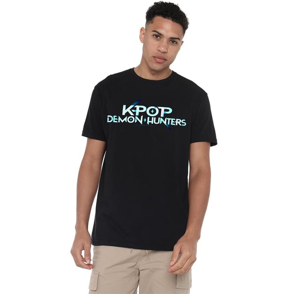 K-Pop Demon Hunters Unisex T-shirt med logo til voksne