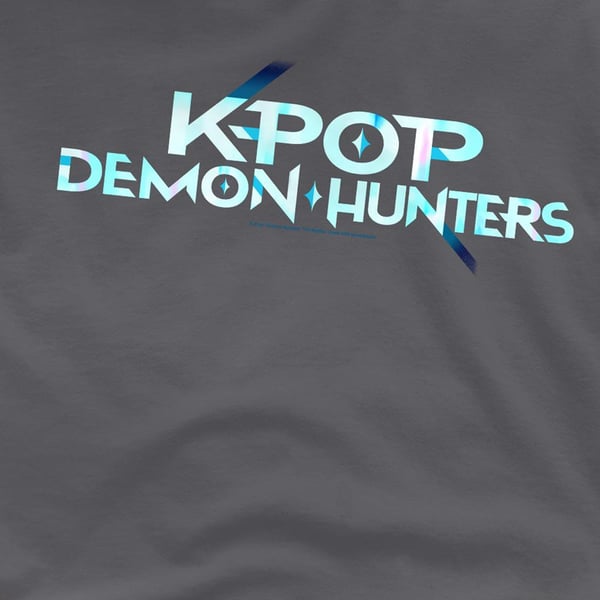K-Pop Demon Hunters Unisex T-shirt med logo til voksne