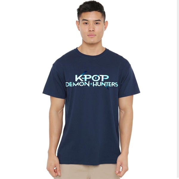 K-Pop Demon Hunters Unisex T-shirt med logo til voksne