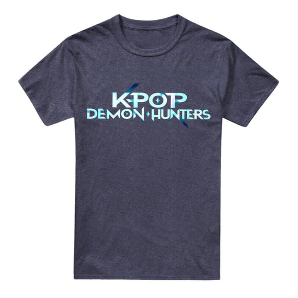K-Pop Demon Hunters Unisex Adult Logo T-Shirt