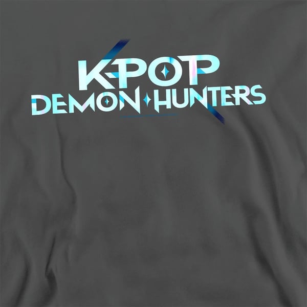 K-Pop Demon Hunters Unisex Tröja med Logotyp för Vuxna