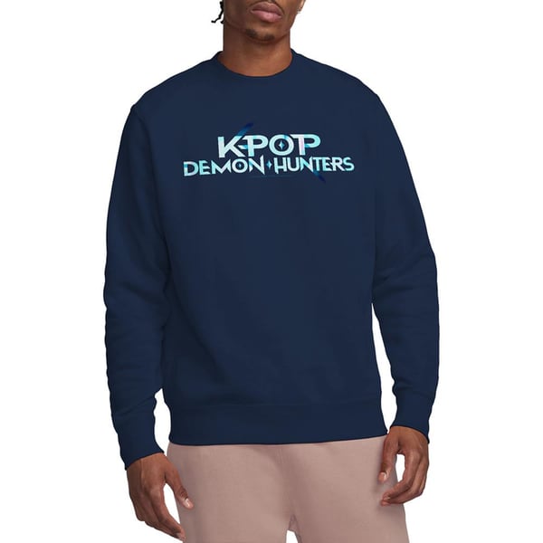 K-Pop Demon Hunters Unisex Tröja med Logotyp för Vuxna