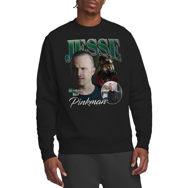 Breaking Bad Unisex Adult Homage Jesse Pinkman Sweatshirt