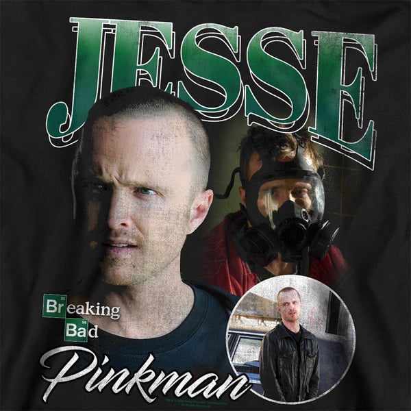 Breaking Bad Unisex Adult Homage Jesse Pinkman Sweatshirt