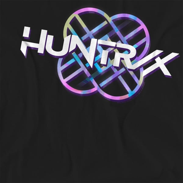 K-Pop Demon Hunters Womens/Ladies Huntr/X Pastel Logo T-Shirt