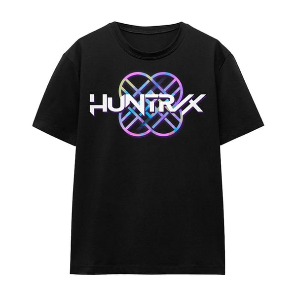 K-Pop Demon Hunters Womens/Ladies Huntr/X Pastel Logo T-Shirt