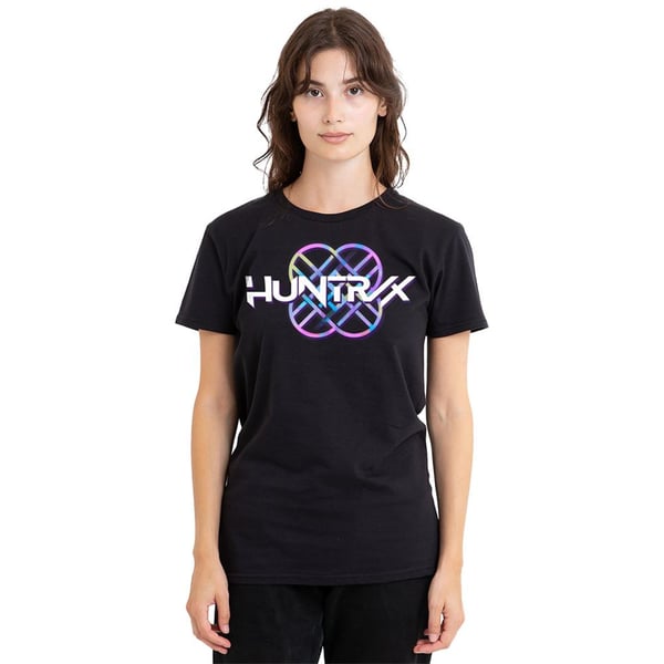 K-Pop Demon Hunters Womens/Ladies Huntr/X Pastel Logo T-Shirt