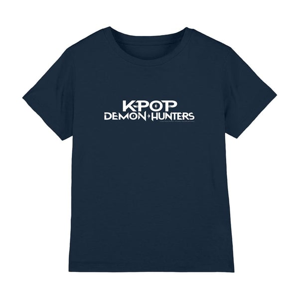 K-Pop Demon Hunters Barn/Kids Logotyp T-Shirt