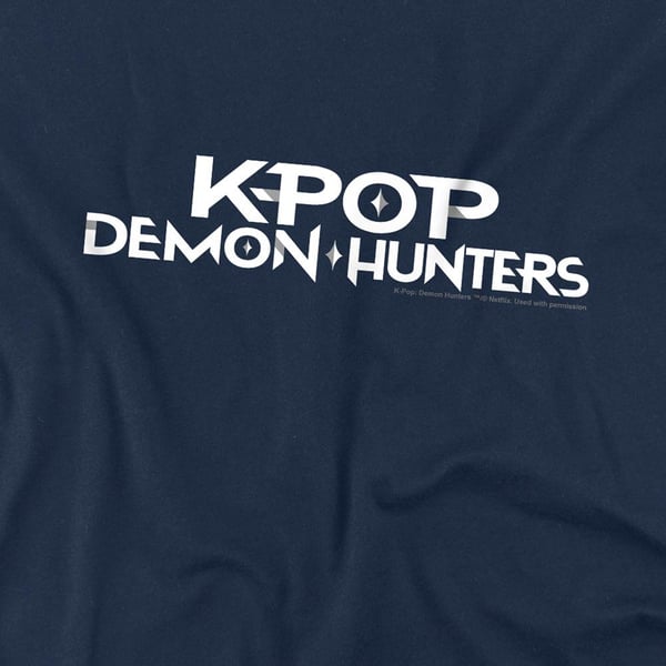 K-Pop Demon Hunters Barn/Kids Logotyp T-Shirt