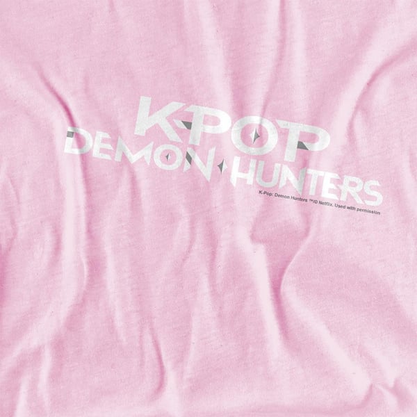 K-Pop Demon Hunters Barn/Kids Logotyp T-Shirt
