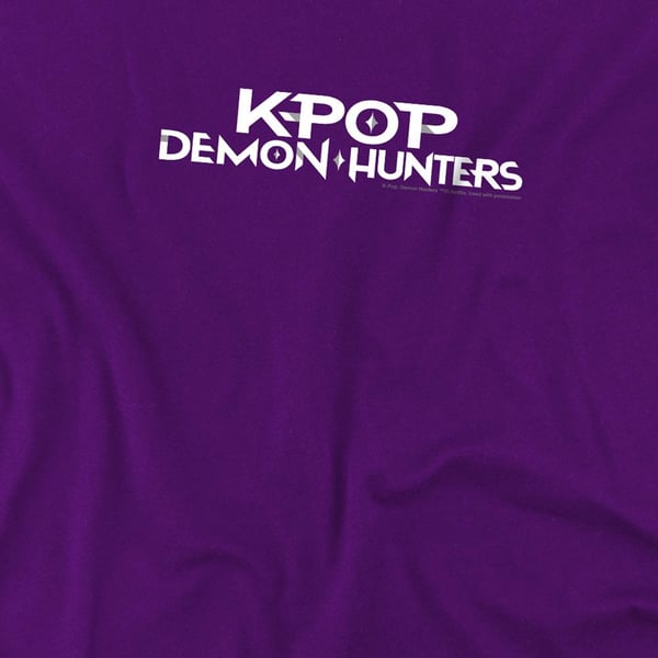K-Pop Demon Hunters Barn/Kids Logotyp T-Shirt