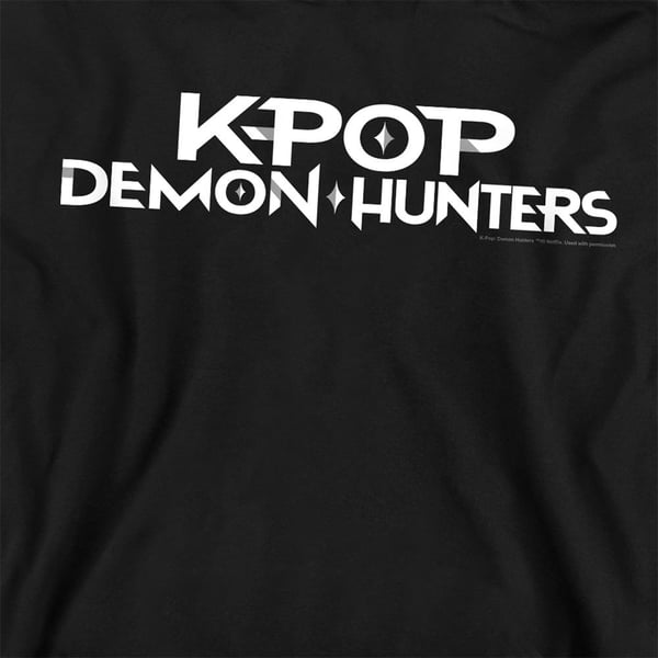 K-Pop Demon Hunters Unisex Vuxen Logotyp Tröja