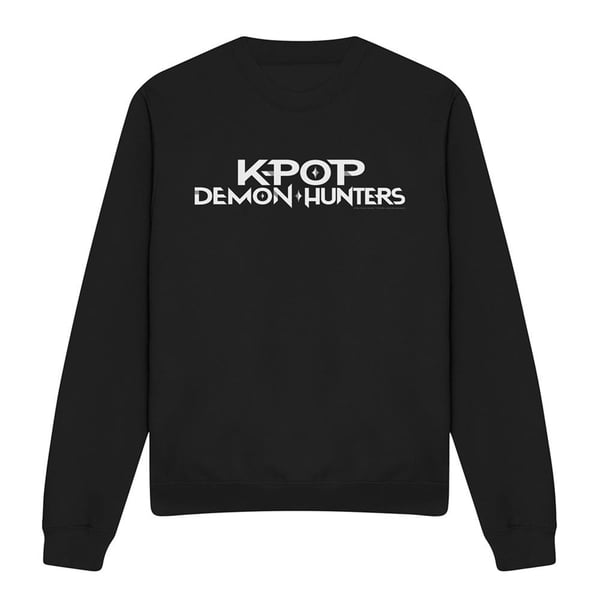 K-Pop Demon Hunters Unisex Vuxen Logotyp Tröja