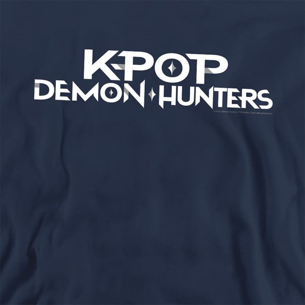 K-Pop Demon Hunters Unisex Vuxen Logotyp Tröja