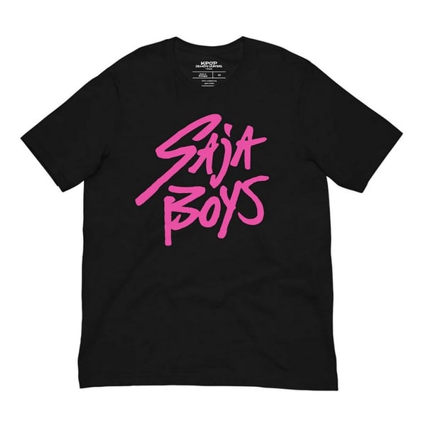 K-Pop Demon Hunters Lasten/Nuorten Saja Poikien Logo T-paita K-Pop Demon Hunters Lasten/Nuorten Saja Poikien Logo T-paita
