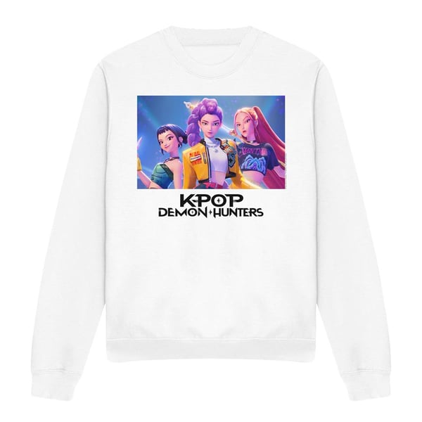 K-Pop Demon Hunters Unisex Vuxen Heroic Huntrix Huntr/X Sweatshirt