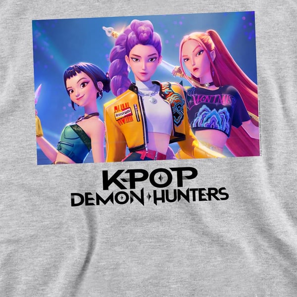K-Pop Demon Hunters Unisex Vuxen Heroic Huntrix Huntr/X Sweatshirt