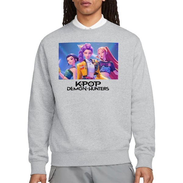 K-Pop Demon Hunters Unisex Vuxen Heroic Huntrix Huntr/X Sweatshirt