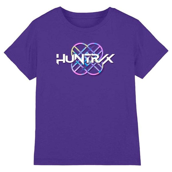 K-Pop Demon Hunters Childrens/Kids Pastel Logo T-Shirt K-Pop Demon Hunters Childrens/Kids Pastel Logo T-Shirt
