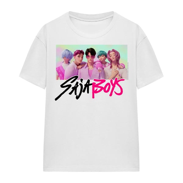 K-Pop Demon Hunters Dam/Dam Saja Boys Fotoram T-shirt