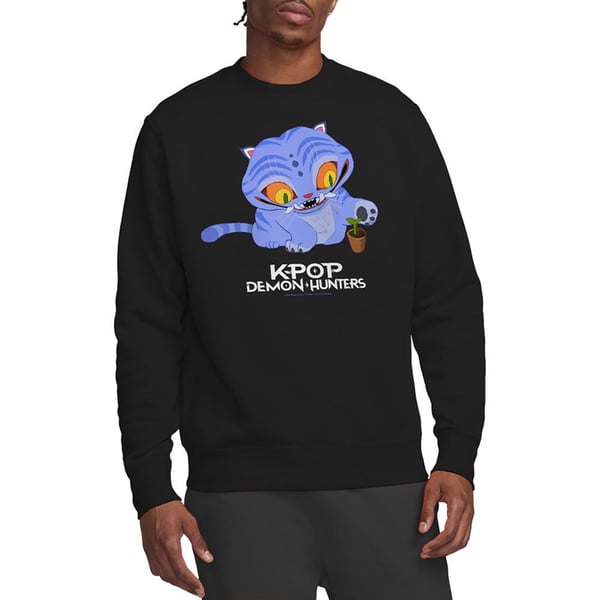 K-Pop Demon Hunters Unisex Vuxen Söt Derpy Tiger Tröja