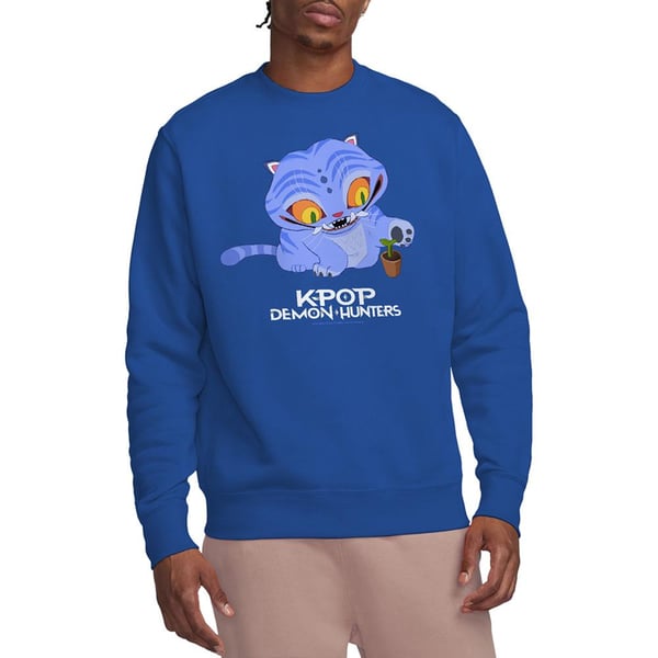 K-Pop Demon Hunters Unisex Vuxen Söt Derpy Tiger Tröja