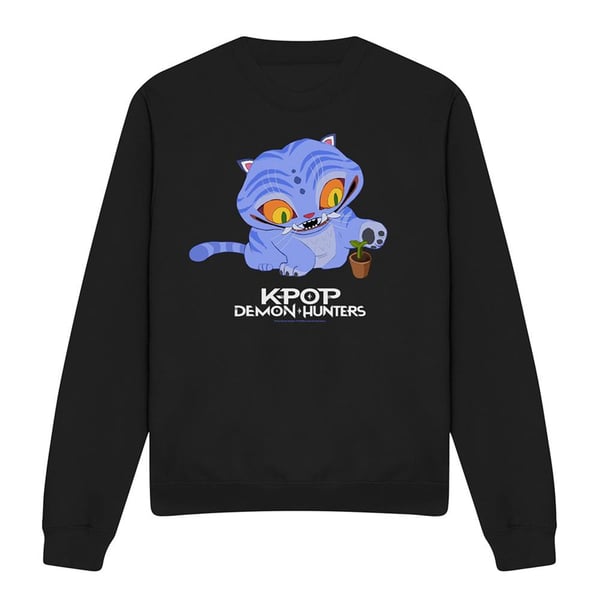 K-Pop Demon Hunters Unisex Vuxen Söt Derpy Tiger Tröja