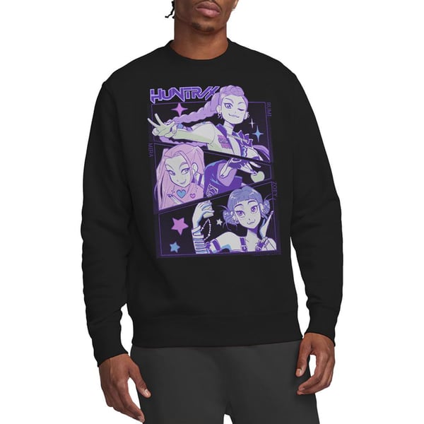 K-Pop Demon Hunters Unisex Vuxen Huntr/X Anime Tröja