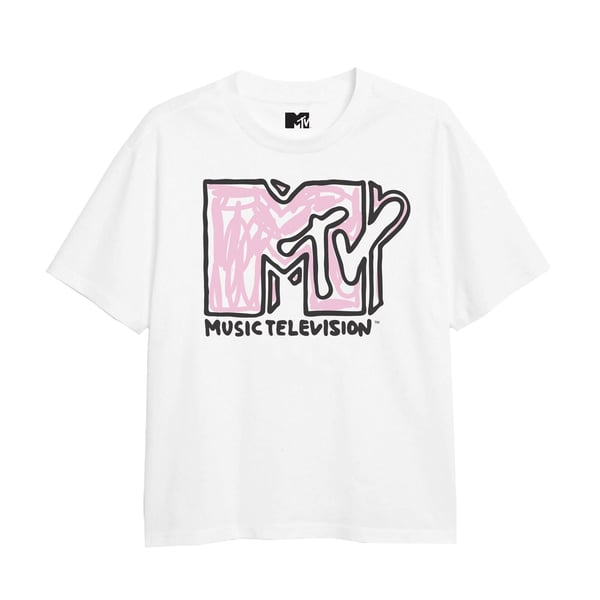 MTV Girls Scribble T-paita
