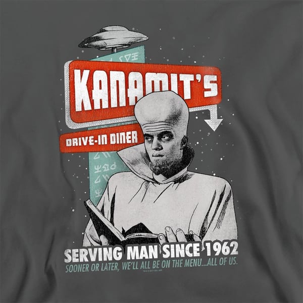 The Twilight Zone Unisex Adult Kanamits Diner Sweatshirt