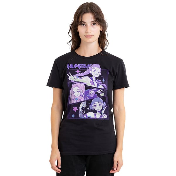 K-Pop Demon Hunters Womens/Ladies Huntr/X Anime T-Shirt